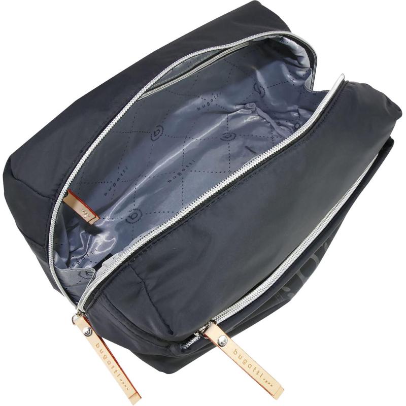 Несессер дорожный BUGATTI Lido, черн, полиэс, 27х14х14 см, 5 л, 49360901