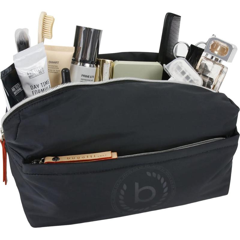 Несессер дорожный BUGATTI Lido, черн, полиэс, 27х14х14 см, 5 л, 49360901