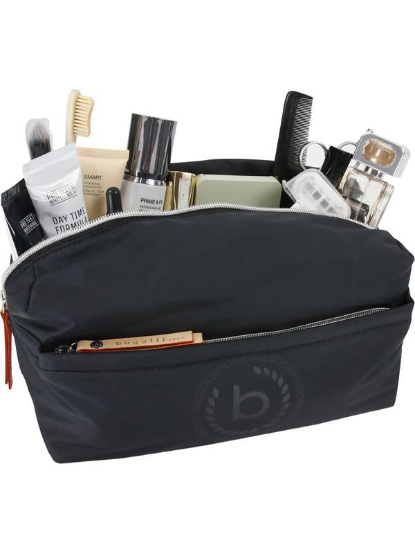 Несессер дорожный BUGATTI Lido, черн, полиэс, 27х14х14 см, 5 л, 49360901