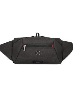 Сумка WENGER MX через плечо или на поясе серая,полиэс, 30х10х15, 3л, 611644