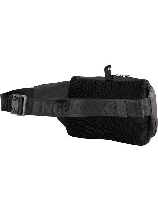 Сумка WENGER MX через плечо или на поясе серая,полиэс, 30х10х15, 3л, 611644