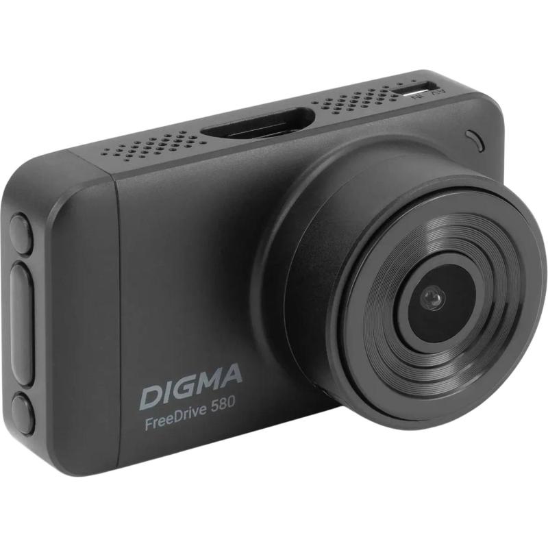 Автомобильный видеорегистратор Digma FreeDrive 1296p GP2178 чер. FD580