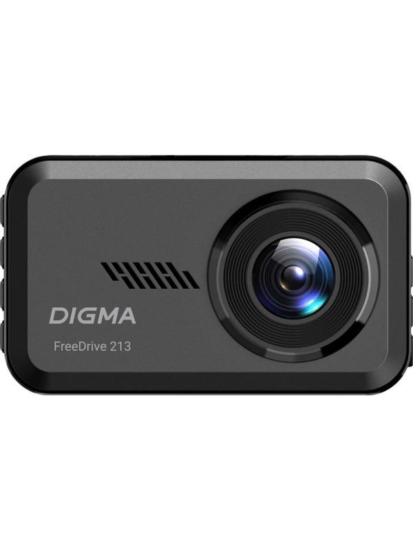 Автомобильный видеорегистратор Digma FreeDrive 2Mpix (W)QHD чер. FD213