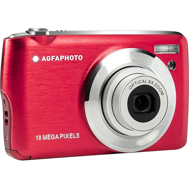 Фотоаппарат AgfaPhoto Realishot DC8200 Red, 8-х кратный опт зум