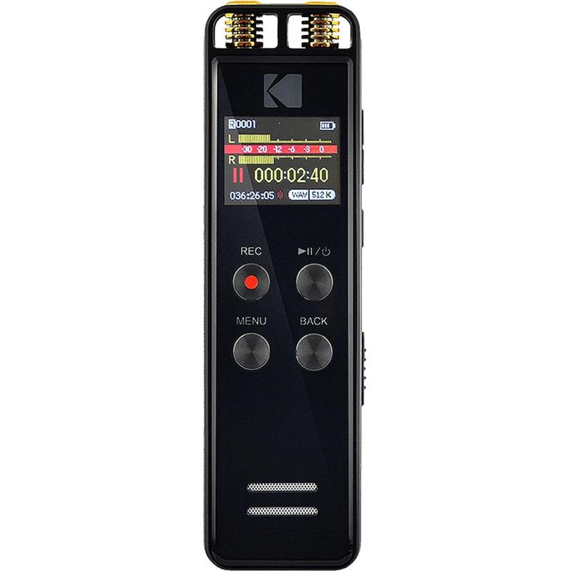 Диктофон цифровой Kodak VRC550, 16Гб, стерео, металл корпус, встр аккум. SD