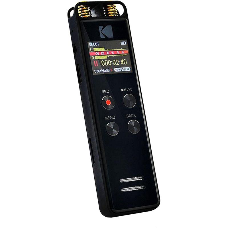 Диктофон цифровой Kodak VRC550, 16Гб, стерео, металл корпус, встр аккум. SD