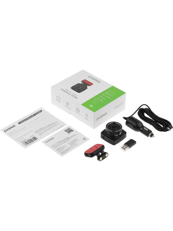 Автомобильный видеорегистратор Digma FreeDrive FHD MSTAR 8336 чер. FD203W