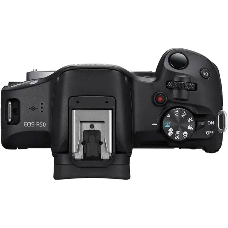 Фотоаппарат Canon EOS R50 Kit RF-S 18-45mm IS STM Black (5811C012)