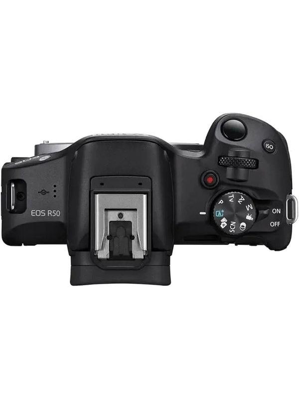 Фотоаппарат Canon EOS R50 Kit RF-S 18-45mm IS STM Black (5811C012)