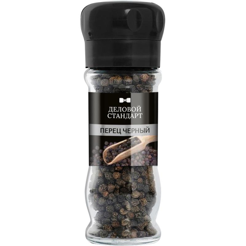 Перец Мельница Деловой стандарт черный горошек, 50г