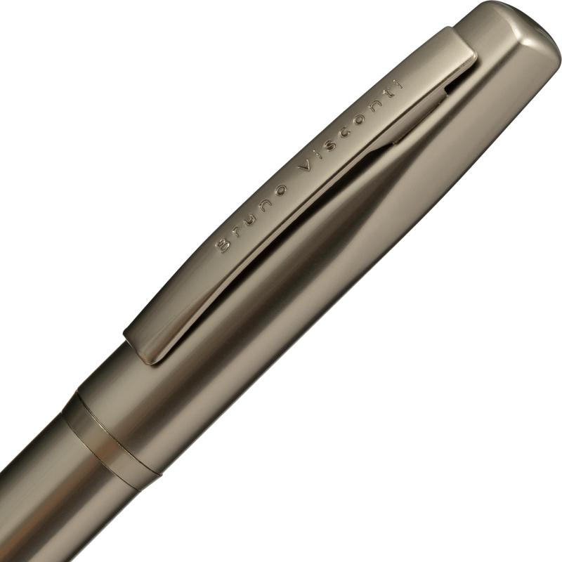 Ручка шариковая автомат. PORTOFINO 1мм,син,кор.шампань,в футл 20-0251-07/09