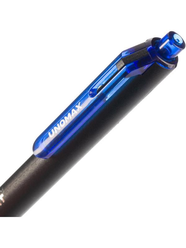 Ручка шариковая автомат. Unomax Boldtron RT,дш 1 мм,лин 0,7 мм,син