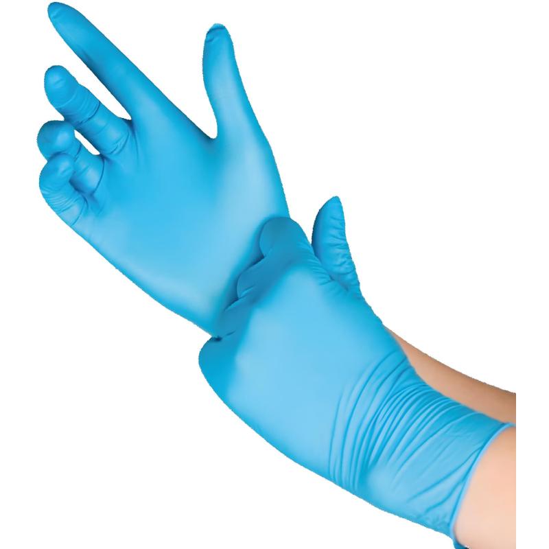 Перчатки нитрил., н/с, н/о,5,5гр./шт,голуб.FOXY-GLOVES (S)50 пар/уп