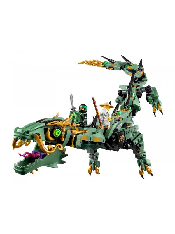 Конструктор Decool «Механический Дракон Зелёного Ниндзя» 20028 (НиндзяГо 70612) / 568 деталей