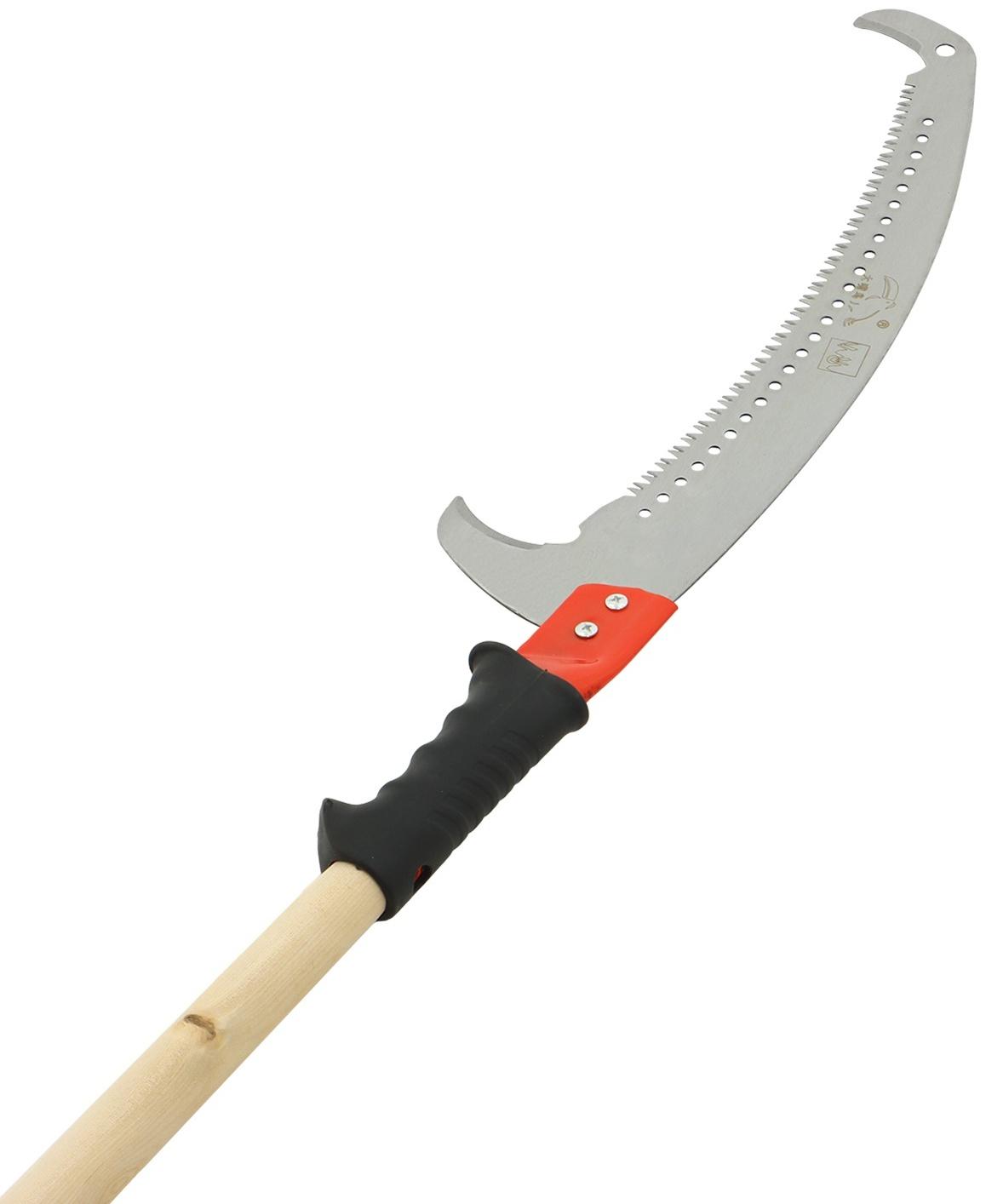 Ножовка садовая, 420 мм, лезвие-ограничитель, с черенком