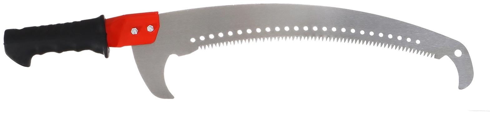 Ножовка садовая, 420 мм, лезвие-ограничитель, с черенком