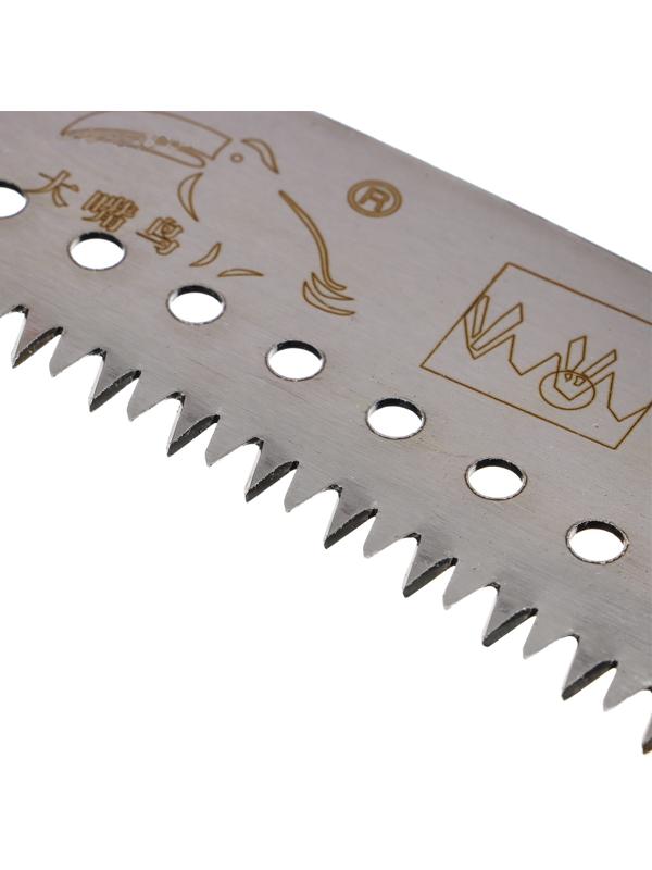 Ножовка садовая, 420 мм, лезвие-ограничитель, с черенком