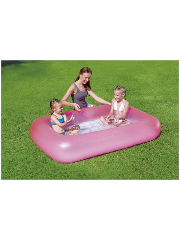 Бассейн надувной Bestway 51115, 165×104×25 см, с надувным дном, от 2 лет