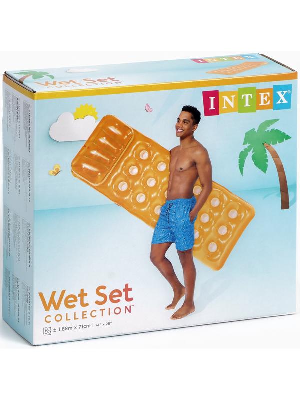 Матрас для плавания, 188 х 71 см, цвета МИКС, 58890NP INTEX