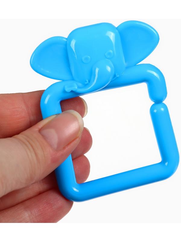 Погремушка Крошка Я «Цепочка», 6 колец, от 3 мес.