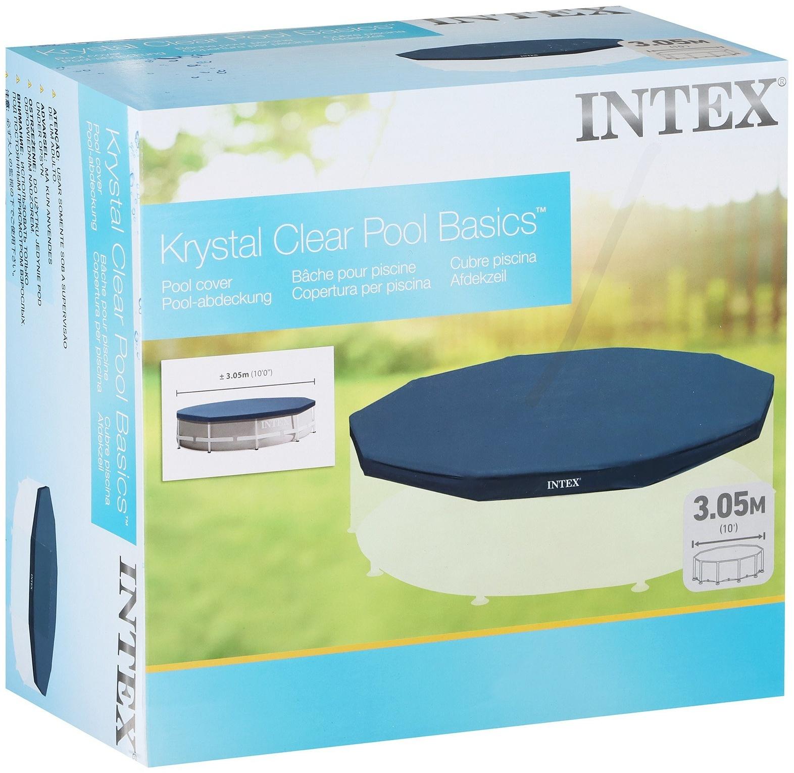 Тент на каркасный бассейн INTEX 28030, d=305 см