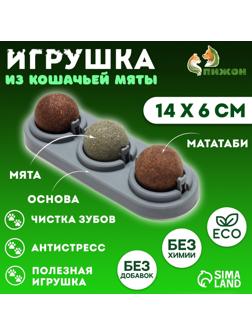 Игрушка для кошек из кошачьей мяты 