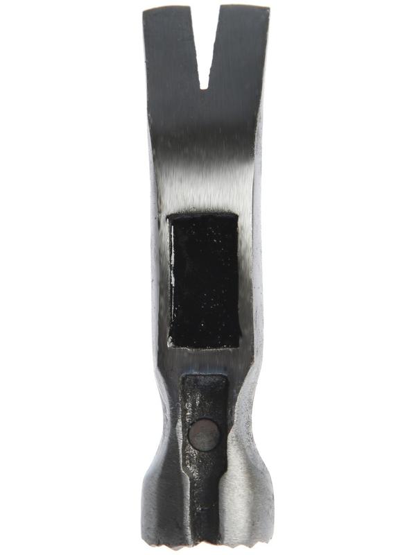 Молоток-гвоздодер ТУНДРА, боек с магнитом, фиберглассовая 2К рукоятка, 250 г