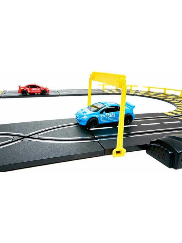 Детский игрушечный Автотрек Play Smart «Параллельные гонки» 0808 / 186 см.