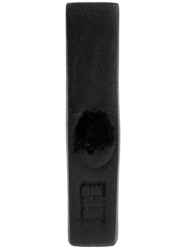 Молоток слесарный ТУНДРА, квадратный боек, фиберглассовая обрезиненная рукоятка, 200 г