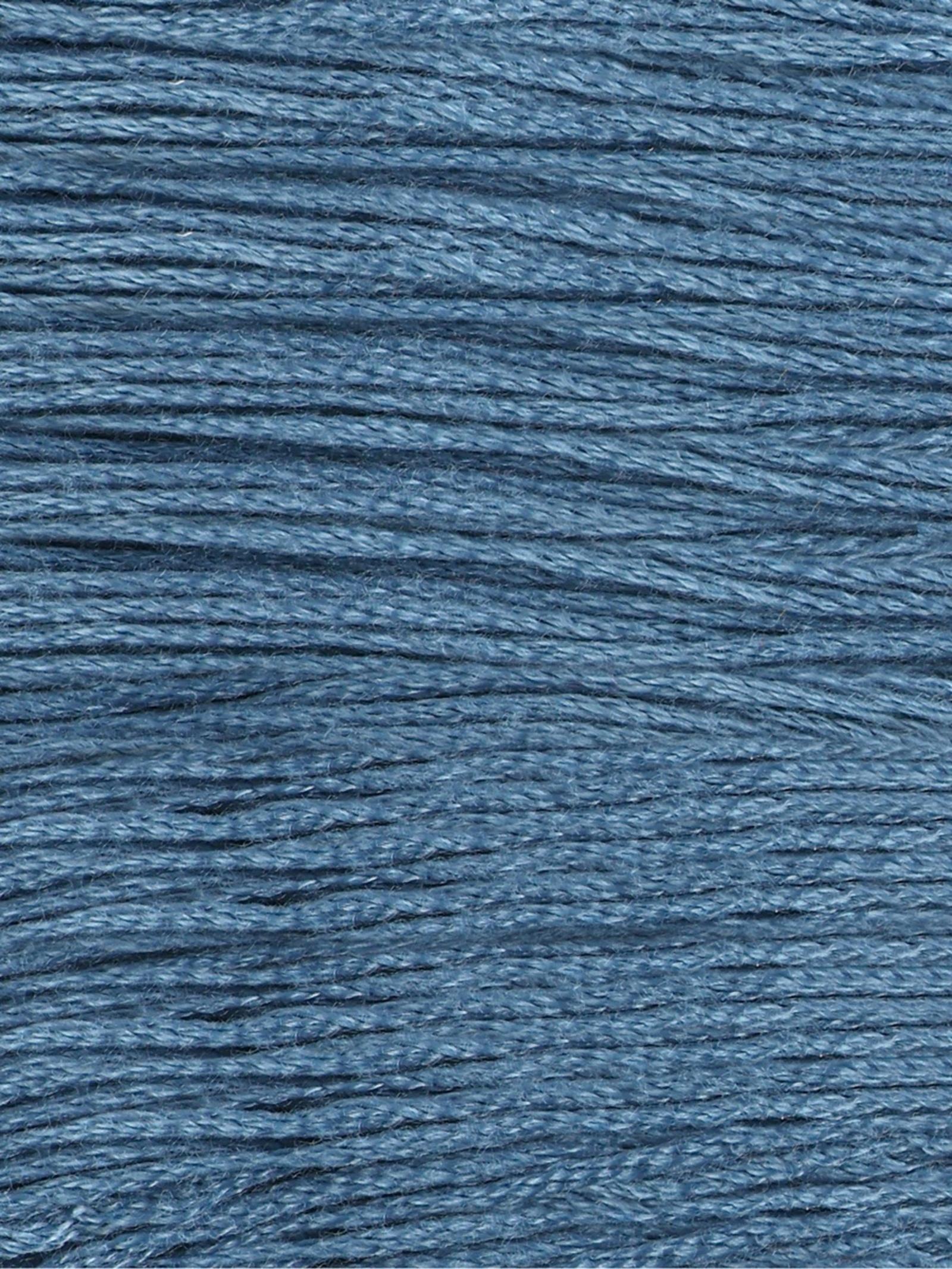 Набор ниток мулине №931, 8±1 м, 6 шт., серо-синий