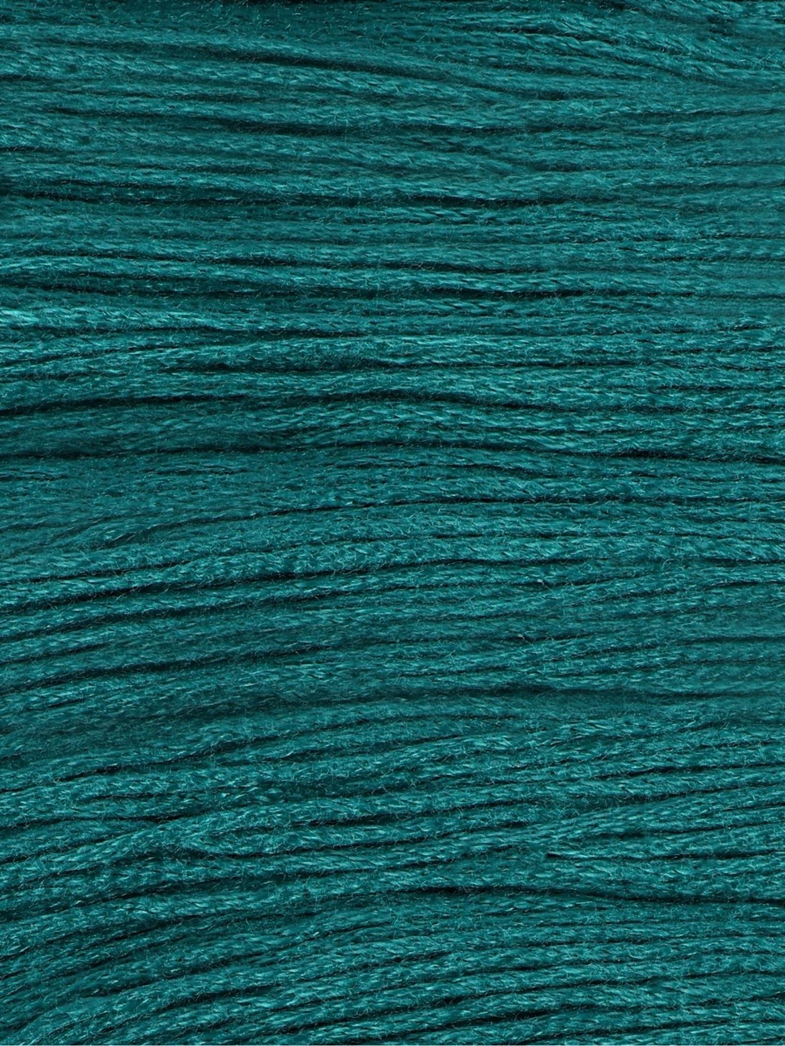 Набор ниток мулине №3808, 8±1 м, 6 шт., тёмно-бирюзовый