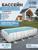 Бассейн каркасный Bestway Power Steel 56465, 549×274×122 см, фильтр-насос, лестница, тент, прямоугольный