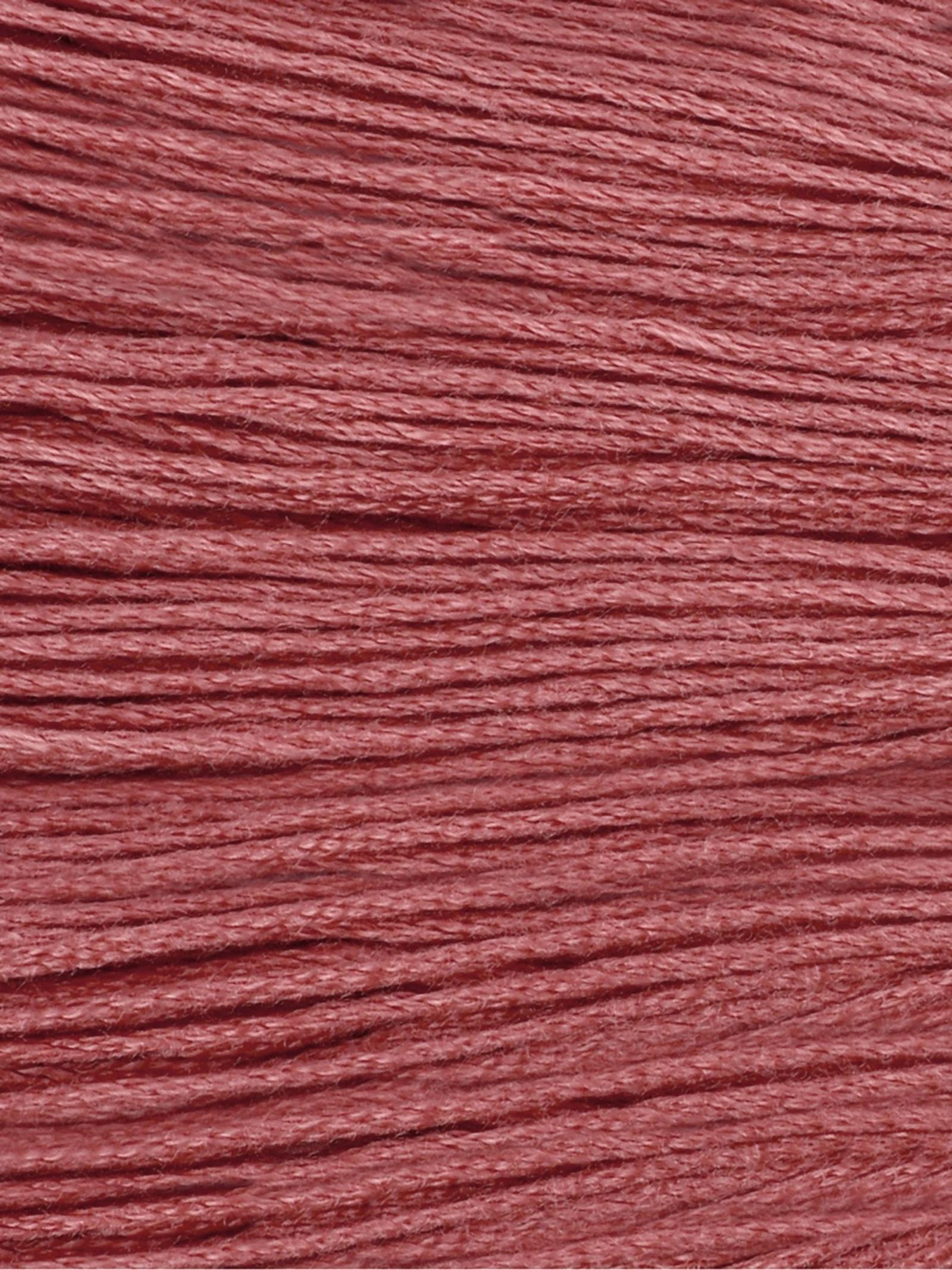 Набор ниток мулине №223, 8±1 м, 6 шт., грязно-розовый