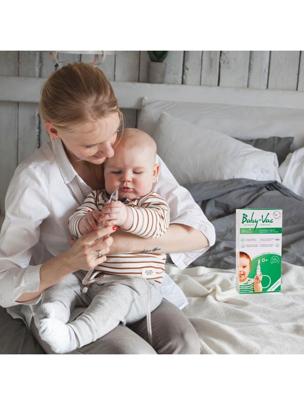 Аспиратор для новорожденных с насадкой на пылесос Baby-Vac