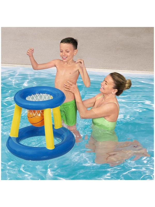 Набор для игр на воде «Баскетбол», d=61 см, корзина, мяч, от 3 лет, 52418 Bestway