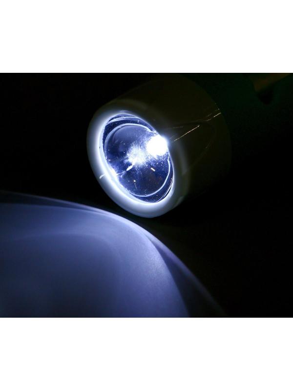 Контейнер с пакетами для уборки за собаками с фонариком (15 пакетов), 9,8х3,8х3,8 см, микс