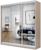 Шкаф-купе Хит-24-20-555, 2000×620×2400 мм, зеркало, цвет ясень шимо светлый