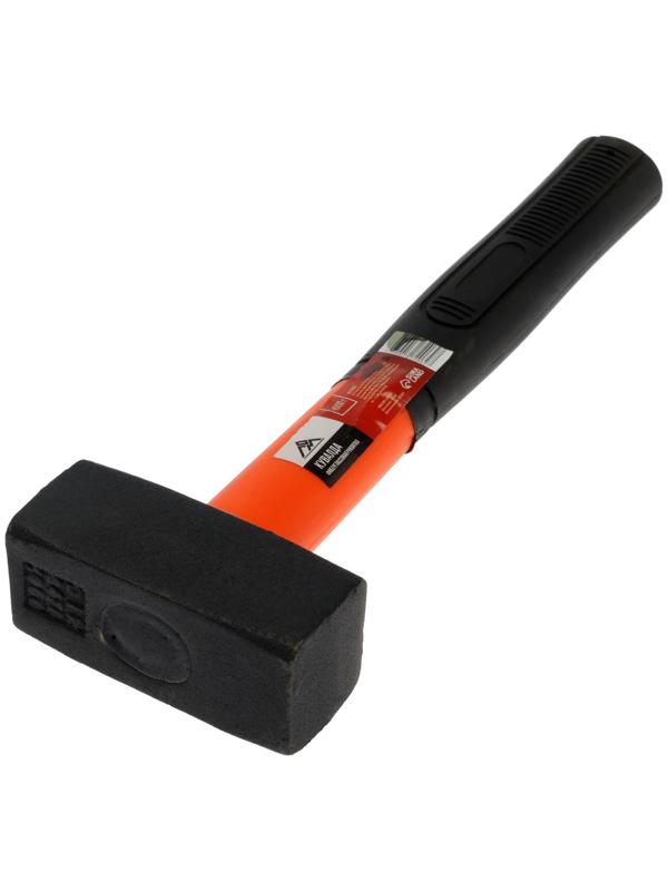 Кувалда ЛОМ, фиберглассовая рукоятка, 1 кг