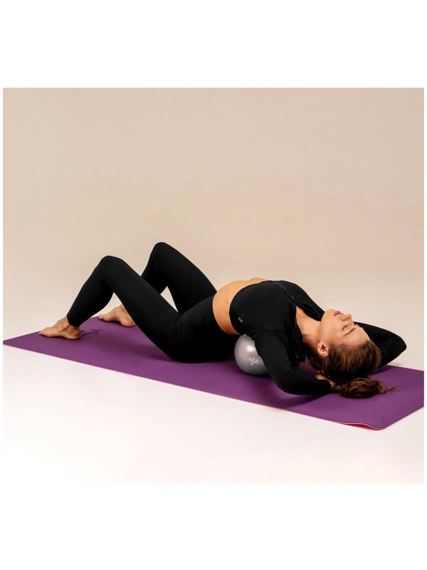 Мяч для йоги и пилатеса Sangh, d=25 см, 100 г, цвет серый