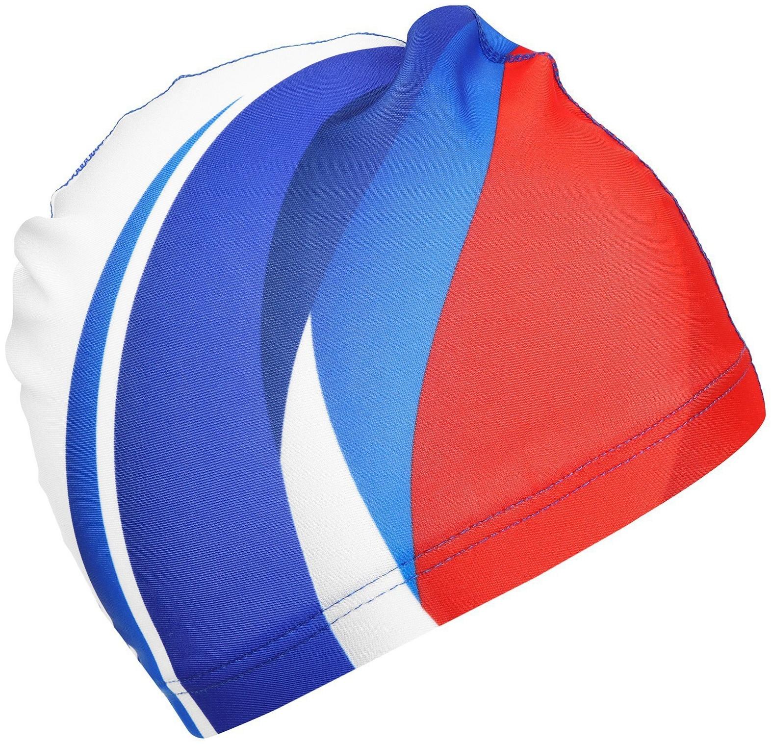 Шапочка для плавания взрослая ONLYTOP, тканевая, обхват 54-60 см