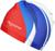 Шапочка для плавания взрослая ONLYTOP, тканевая, обхват 54-60 см