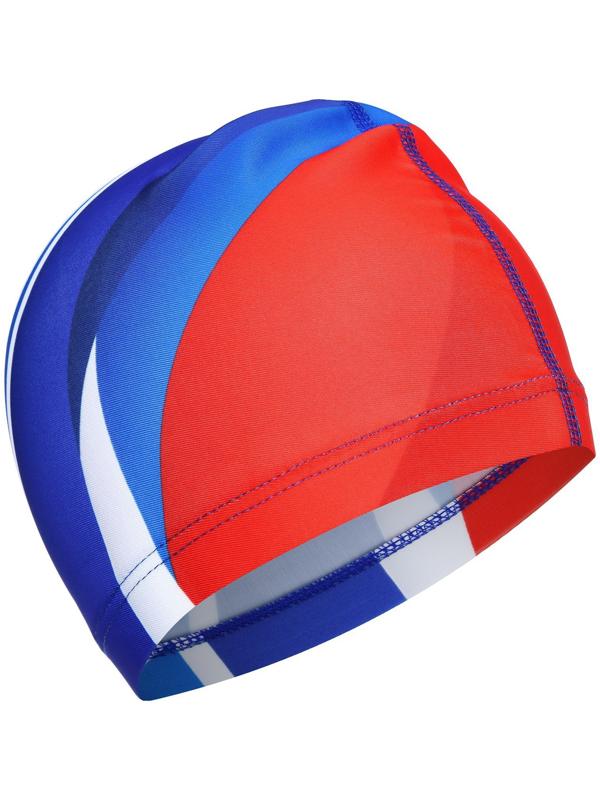 Шапочка для плавания взрослая ONLYTOP, тканевая, обхват 54-60 см