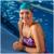 Шапочка для плавания взрослая ONLYTOP Swim, тканевая, обхват 54-60 см