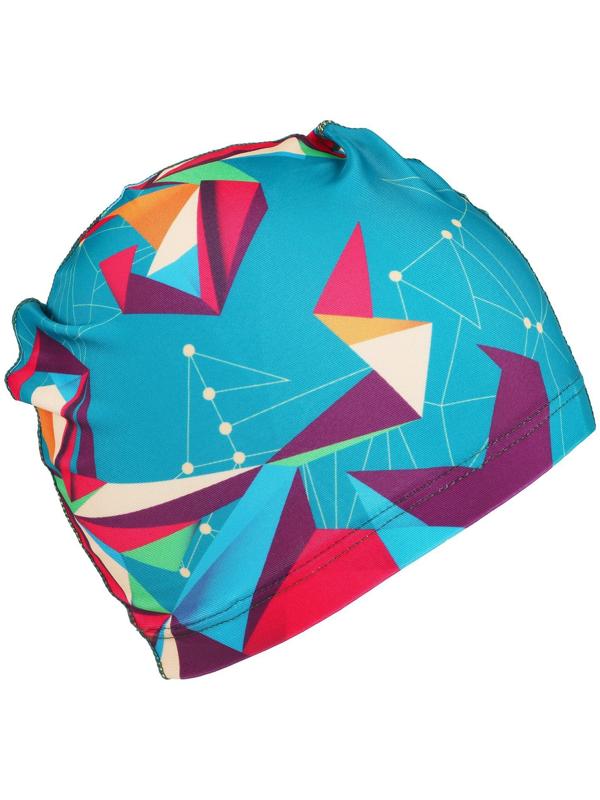 Шапочка для плавания взрослая ONLYTOP Swim, тканевая, обхват 54-60 см