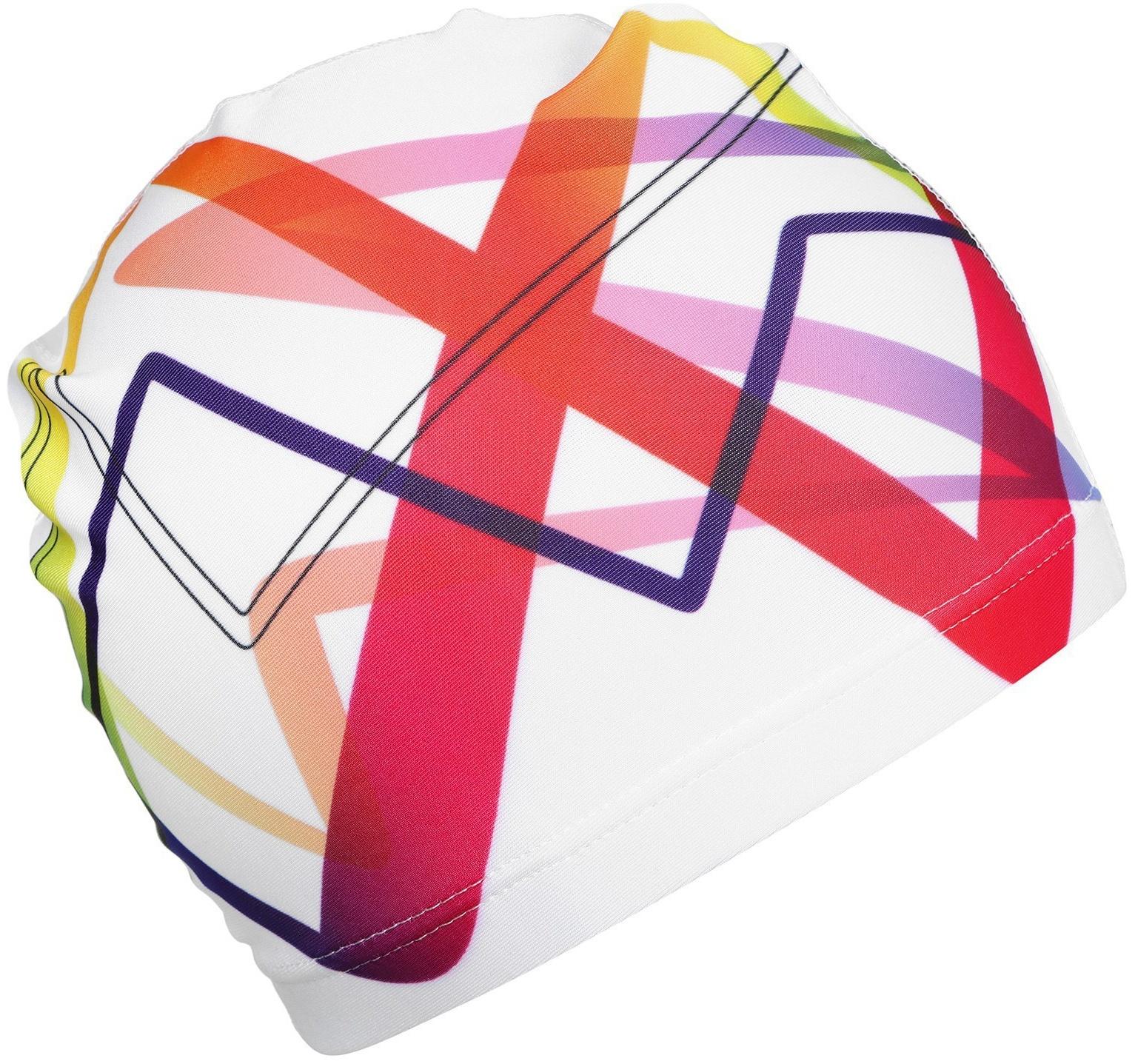 Шапочка для плавания взрослая ONLYTOP Swim, тканевая, обхват 54-60 см