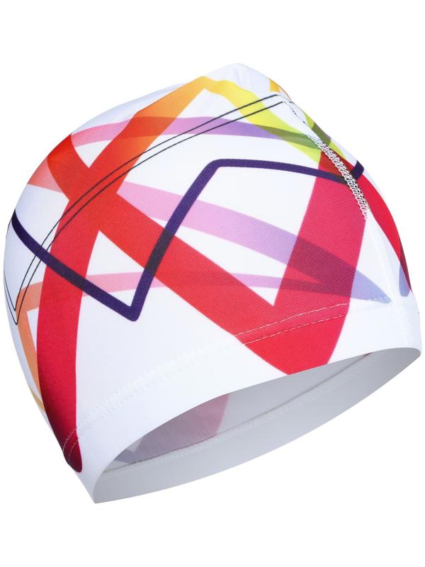 Шапочка для плавания взрослая ONLYTOP Swim, тканевая, обхват 54-60 см