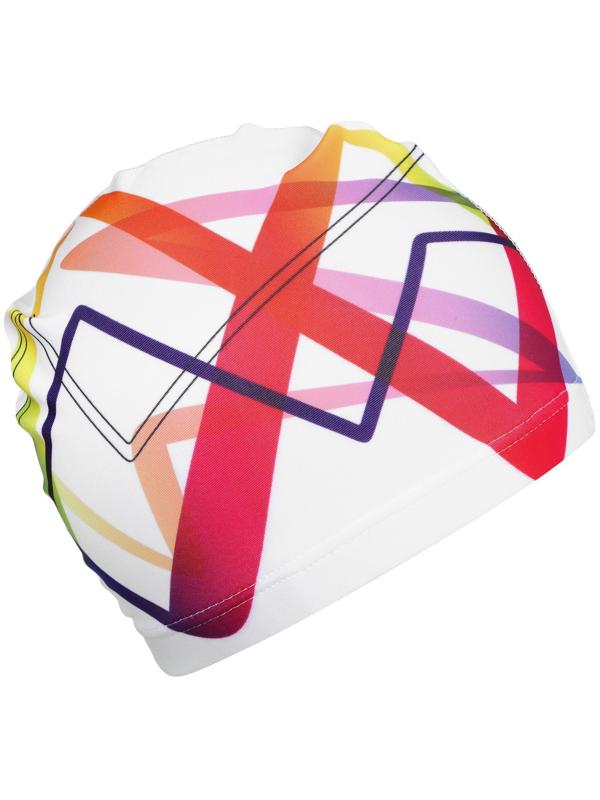 Шапочка для плавания взрослая ONLYTOP Swim, тканевая, обхват 54-60 см