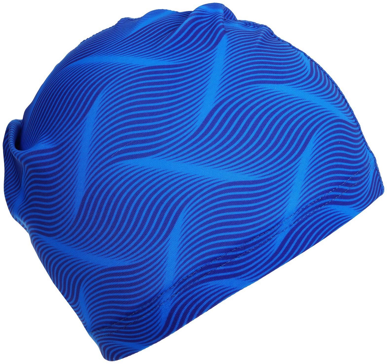 Шапочка для плавания взрослая ONLYTOP Swim, тканевая, обхват 54-60 см