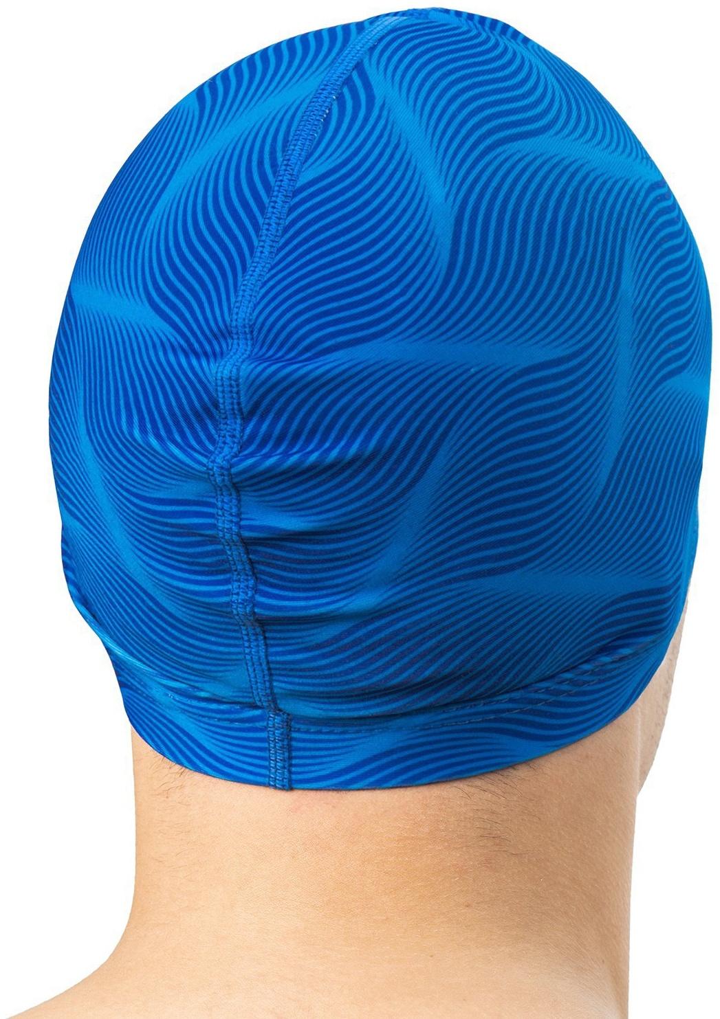 Шапочка для плавания взрослая ONLYTOP Swim, тканевая, обхват 54-60 см