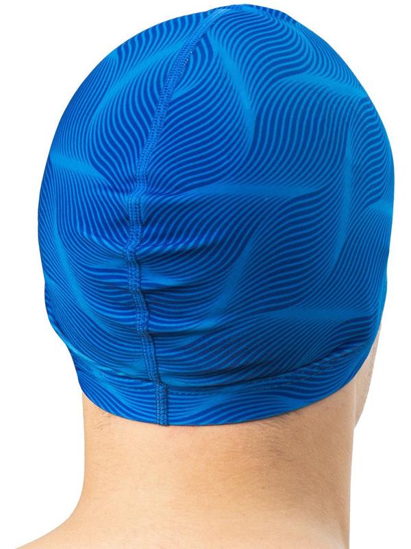 Шапочка для плавания взрослая ONLYTOP Swim, тканевая, обхват 54-60 см